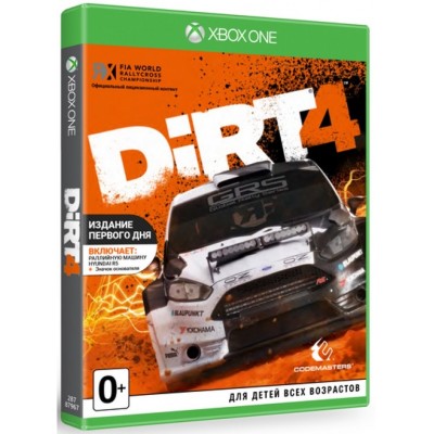 Dirt 4 - Издание первого дня [Xbox One, английская версия]